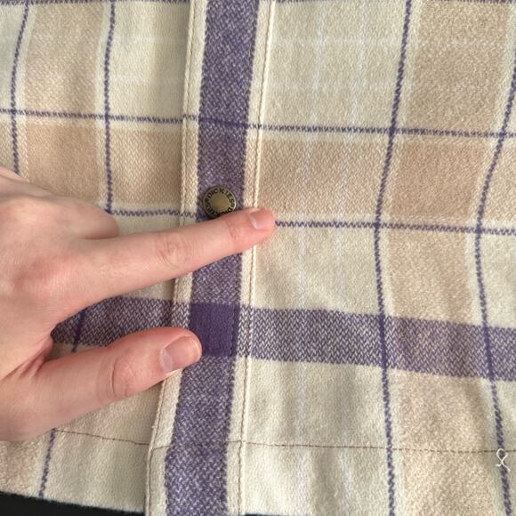 Dickies Nimmons Plaid Flannel Snap Shirt Mens Multicolor XXL NWT - Picture 7 of 7